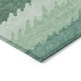 thumbnail image 4 of Addison Rugs Chantille Indoor/Outdoor Transitional Stripes Sage Washable Round Rug, 8' x 8', 4 of 6