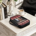 thumbnail image 3 of FKELYI Bible Cover Faux Leather Book Cover with Handle Zippered Bible Case American Tribal Running Horse Print Church Bible Bag Scripture Protector for Prayer Outdoor Study, 3 of 6