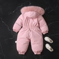 thumbnail image 7 of LIJCC Toddler Snowsuit Kids Baby Boys Girls Waterproof Windproof Snow Suits Winter Clothes Faux fur Hooded Jumpsuit Outdoor Down Romper Coat Outwear, 7 of 7