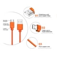 thumbnail image 2 of Cable de carga de cargador rápido Cable de alimentación Compatible con timbre con video habilitado para Ring (lanzado en 2020) 2/3/3 Plus/ 4, Peephole Cam, Doorbell Pro, cargador de reemplazo de bater, 2 of 5
