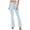 Light Blue, variant on ManxiVoo Women's Plus Size Stretch Denim Distressed Jeans with Elastic Waist for Spring Summer Casual Wear and Trendy Everyday Pants L Size Dark Blue