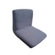 thumbnail image 5 of Funda elástica para asiento de silla con respaldo corto Gloria giratoria Gris, 5 of 9