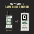 thumbnail image 4 of Duke Cannon 2-in-1 Shampoo and Conditioner Hair Wash, Tea Tree, 14 fl oz, 4 of 10