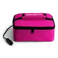 thumbnail image 4 of HOTLOGIC Food Warming Tote, Lunch Bag 12V with Glass Dish, Pink, 4 of 4