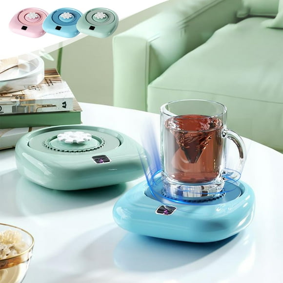Xihbxyly Platillo Mezclador Automático Usb para Tazas de Café, Diseño Eficiente de Autoagitación, Apto para Tazas de Varios Tamaños, Funcionamiento Silencioso y Silencioso, Uso En Oficina y Hogar, Co
