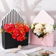 thumbnail image 3 of 4 Pcs Valentine Envelope Gift Box, 2026 New Valentine Envelope Boxes, Red Hand Folding Flower Storage Box for Valentines Day Wedding Engagement Birthday Graduation Party Decoration (Pink), 3 of 7