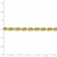 thumbnail image 4 of 10K Yellow Gold necklace Rope chain Diamond-cut 20 in 6 mm, 4 of 4