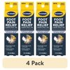 (4 pack) Dr. Scholl's Liquid Roll-On for Foot Pain Relief with Lidocaine and Menthol, 3 oz