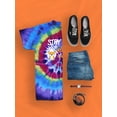 thumbnail image 3 of Stay Home Corgi And Coffee Tie Dye Spiral Men -Image by Shutterstock, Male Large, 3 of 4