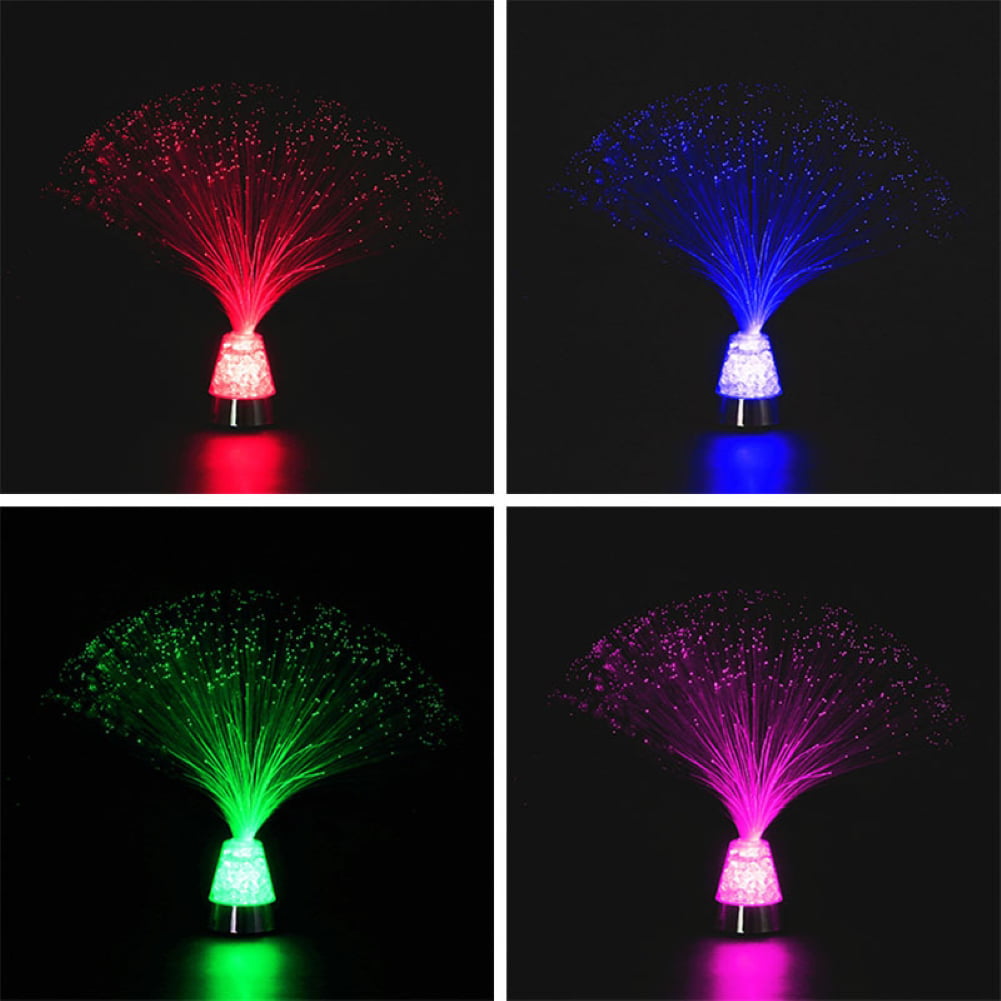 Colorful Hot Led Fiber Optic Lantern Automatically Flash Xmas Decorative Gift 