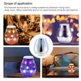 thumbnail image 5 of Cateissary Lámpara aromática, quemador de aceite, calentador de cera, hermoso, multifuncional, romántico, desmontable, dormitorio, decoración Decoración del hogar, 5 of 5