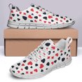 thumbnail image 4 of Poker Print Shoes for Men Women Running Sneakers Breathable Casual Sport Tennis Shoes White Size 9, 4 of 5