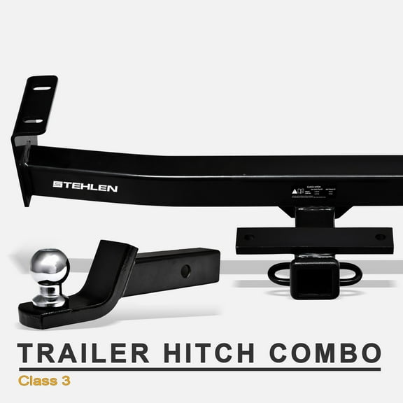 Stehlen 733469492498 Compatible With 2016-2023 Toyota Tacoma Class 3 Trailer Hitch Receiver 2" with Loaded Ball Mount