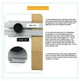 thumbnail image 4 of Precision Marking Gauge,Woodworking Scribing Square Ruler, Scribing Marker Ruler, 4 of 11