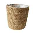 thumbnail image 1 of Plant Pots Replacement Containers Natural Color with Waterproof Liner Woven Rattan Plant Pot Woven Planters Basket for, 1 of 6
