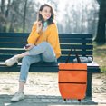 thumbnail image 6 of HOZVOMI Folding Handheld Shopping Tow Wheel Bag - Portable Trolley Grocery Cart with 360° Rotating Wheels, 6 of 6