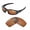 Brown - Polarized, variant on Walleva Emerald Polarized Replacement Lenses for Oakley Canteen Sunglasses(2013&before)