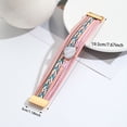 thumbnail image 2 of Ethnic Style Multi-layer Leather Hand-woven Diamond Magnetic Snap Bracelet, 2 of 2
