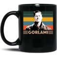 thumbnail image 2 of Brad Pitt Gorlami Design Black Coffee Mug, Gift Coffee Mug, 2 of 4