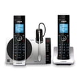 thumbnail image 2 of VTech DS6771-3 - Cordless phone - answering system - Bluetooth interface with caller ID/call waiting - DECT 6.0 - black, silver + additional handset, 2 of 2