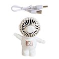 thumbnail image 4 of Cartoon Handheld Electric Fan USB Charging Fan Desktop Astronaut Adornment, 4 of 7