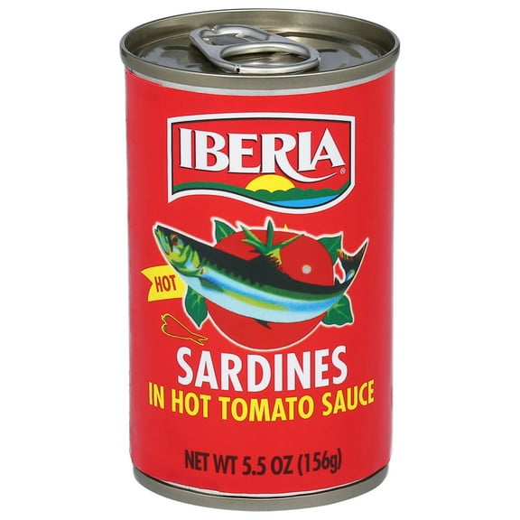 Iberia Sardines in Hot Tomato Sauce 5.5 oz