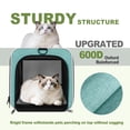 thumbnail image 4 of Transportadora para gatos GAPZER aprobada por TSA, ventilada y blanda, 46 x 28 x 28 cm, 4 of 9