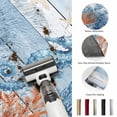 thumbnail image 5 of Area Rugs 2.7'x5', Blue Red Seahorse Coastal Carpet Runner Indoor Outdoor Rugs Home Decor Aesthetic, Blue Wood Beach Coral Nautical Non Slip Mats Washable Accent Rug for Living Room Bedroom, 5 of 8