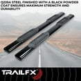 thumbnail image 2 of TrailFX A8221B TFX 6" Oval Straight Side Bars NERF BAR OVAL 6", 2 of 2