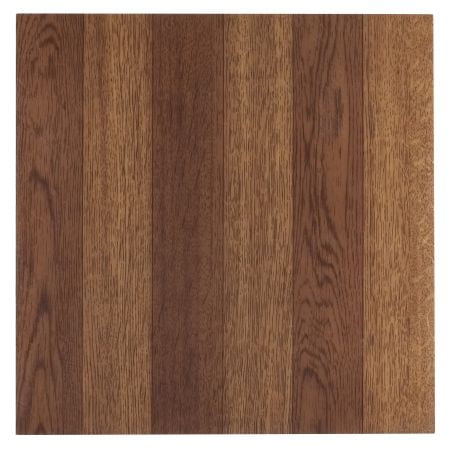 NEXUS Medium Oak Plank-Look 12x12 Self Adhesive Vinyl Floor Tile - 20 Tiles/20 Sq.Ft.