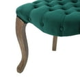 thumbnail image 5 of Bates Tufted Velvet Dining Chair with Cabriole Legs (Set of 2), 5 of 9