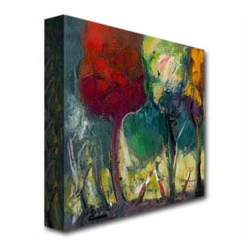 Trademark Fine Art "Aquas Rojas" Canvas Art by Boyer