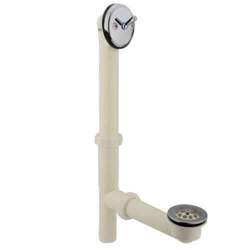 Kingston Brass Made to Match 16" Trip Lever Waste & Overflow with Grid