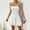 A109 White, variant on Xdegoge Save for Later List Cocktail Dresses for Women Evening Party Sexy Ruffle Mini Dress Spaghetti Strap Ruched Corset Party Club Short Dresses How To Return Items Ordered Online