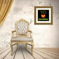 thumbnail image 3 of Grey, Jace 26x26 Gold Ornate Wood Framed with Double Matting Museum Art Print Titled - Love Espanol, 3 of 4