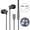 Black C port, variant on YIEMEEN HIFIs Music In Ear Earphones Clear Sound Heavy Bass TangleFree Cable
