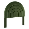 thumbnail image 1 of Pemberly Row Tête de Lit Simple Moderne / Contemporaine en Vert Mousse, 1 of 7
