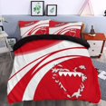 thumbnail image 1 of Juego de cama Escudo de Bahrein Cricket RLT8, 1 of 5