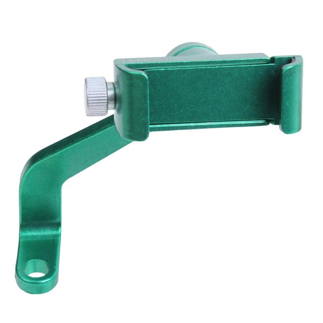 Soporte de Teléfono Móvil Motocicleta Aleación de Aluminio Estante Giratorio para Montaje en Espejo Cilcismo Greeb kusrkot Soporte para GPS para teléfono de motocicleta
