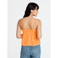 thumbnail image 3 of No Boundaries Babydoll Cami Top, Women's XXS-XXL, 3 of 5