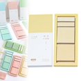 thumbnail image 1 of Meiiso Tool Series, Small Convenient Paper Message Study B, Sticky Notes Set 480 Sheets Lined Pads Portable Sticky Notes 480 Sheets Self Stick Index Tabs Flag Organizer for Planner Calendar, 1 of 9