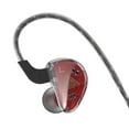 thumbnail image 2 of Inteprter 1 par de auriculares con cable de 3,5 mm con graves en la oreja Auriculares deportivos con micrófono incorporado Cables de audio/vídeo Negro, 2 of 6