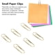 thumbnail image 3 of Clips De Papel, 100 Piezas De 1.1 Pulgadas De Clips Metálicos Metálicos Portátiles Para Uso Diario De La Oficina De La Escuela En Casa, Clips De Papel Decorativos De Los, 3 of 7