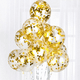 thumbnail image 3 of Globos Transparentes Con Confeti De Látex 50 pzs, Dorado, 3 of 5