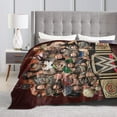 thumbnail image 5 of Fighting Photo Collage Throw Ultra Soft Fleece Blankets  Plush Cozy Flannel Lightweight Blanket for Bed,Sofa Suitable for All Seas 50"X40", 5 of 7