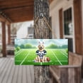 thumbnail image 4 of Happy Easter Hello Spring Golden Retriever Playing Football Landscape Wood Sign Goldens Dog Lover Gifts Idea Hanging Wall Home Decor - 13003, 4 of 5