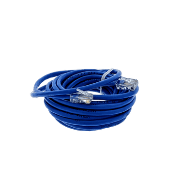 Leviton Blue Cat 5 15 ft Ethernet LAN Patch Cord Network Cable Cat5 52455-15B