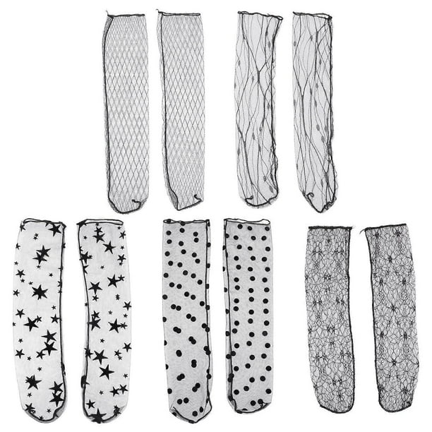 Lightweight Socks Ladies Fashion Lace Socks Comfortable Touch for Vacation Pairs