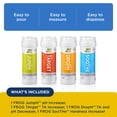 thumbnail image 3 of FROG Balancing Starter Kit for Hot Tubs and Swim Spas - pH, Total Alkalinity and Hardness Increaser & pH and Total Alkalinity Decreaser - TruDose Measuring Caps for Easy Maintenance & Balancing, 3 of 7