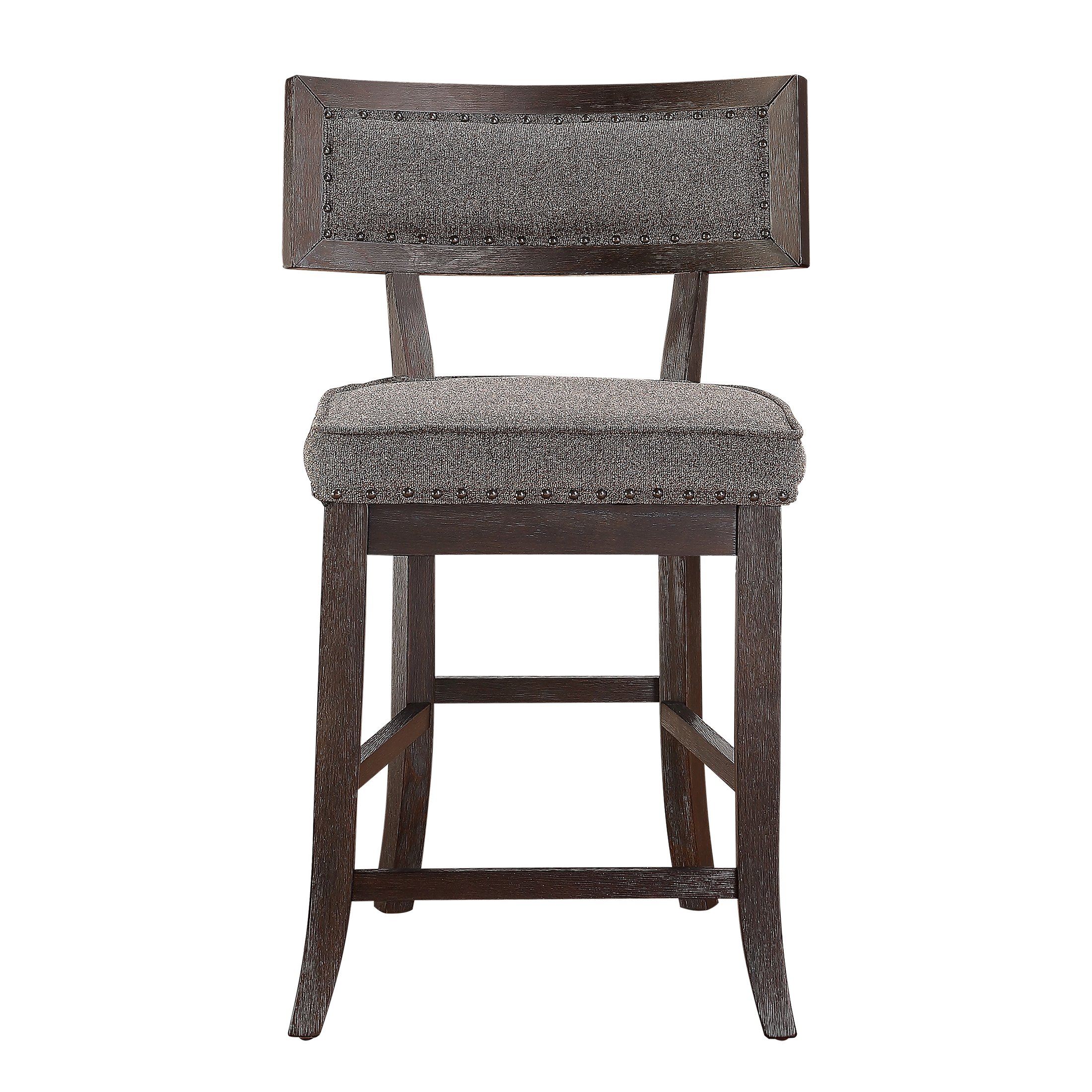 OakvillePark Tryon Counter Height Barstool (Set of 2), Baltimore Espresso